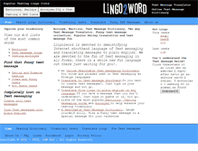 Tablet Screenshot of lingo2word.com